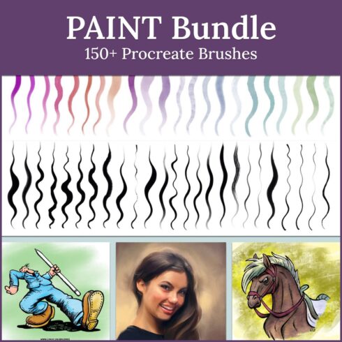 Paint bundle 150 procreate brushes.