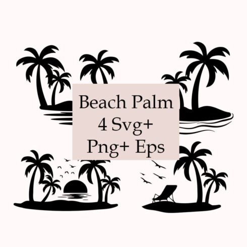 Palm Tree SVG Bundle.