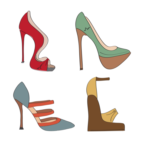 Heels SVG Files Bundle | Master Bundles