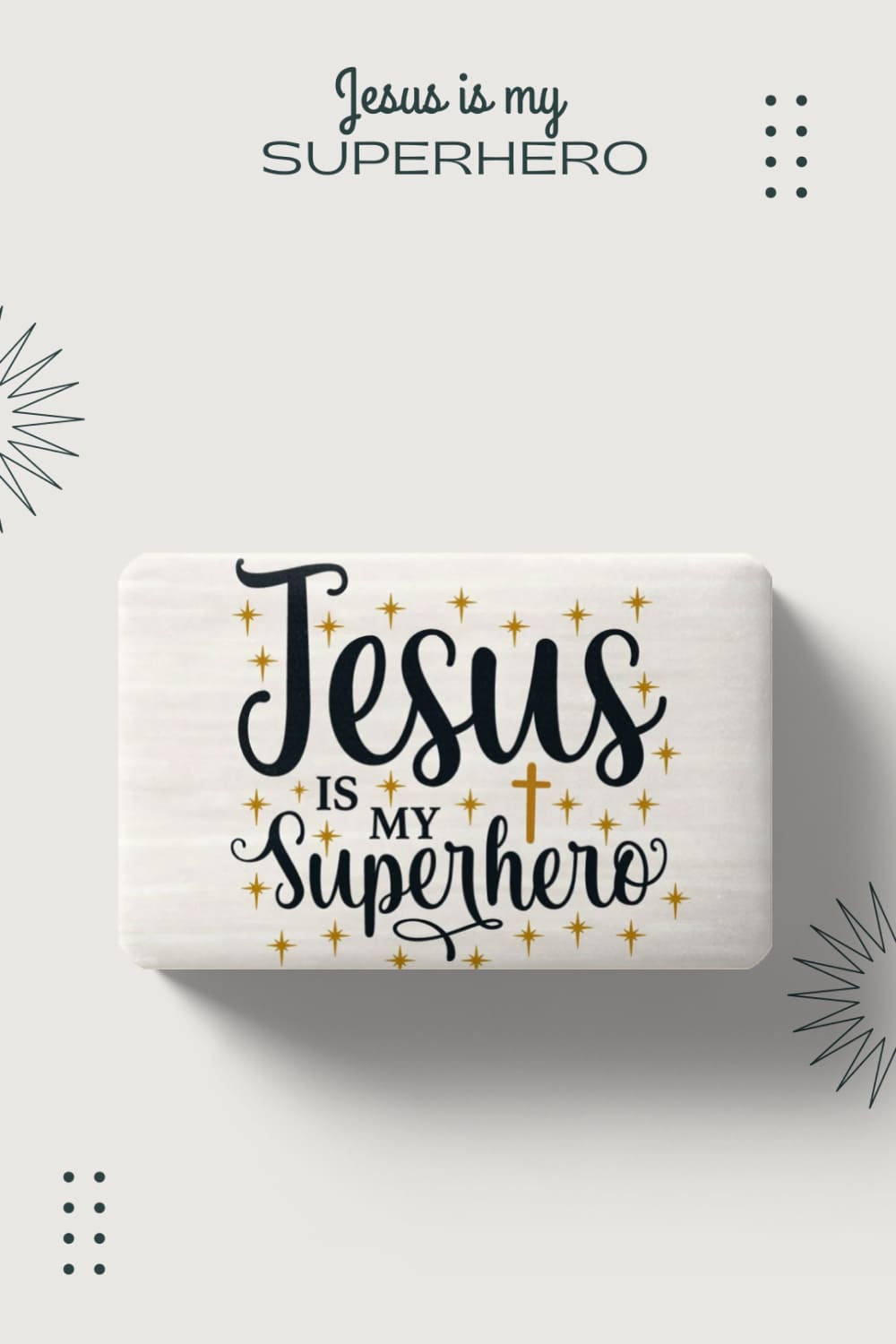 Jesus is my superhero, picture for pinterest.