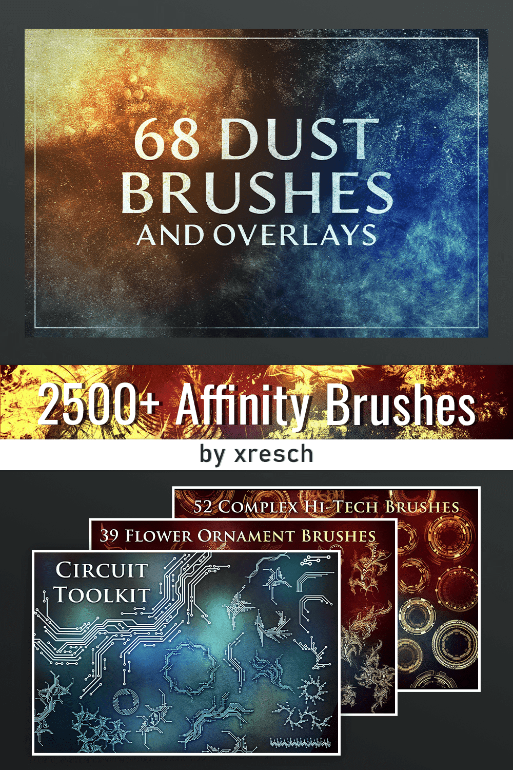 2500 affinity brushes, picture for pinterest 1000x1500.