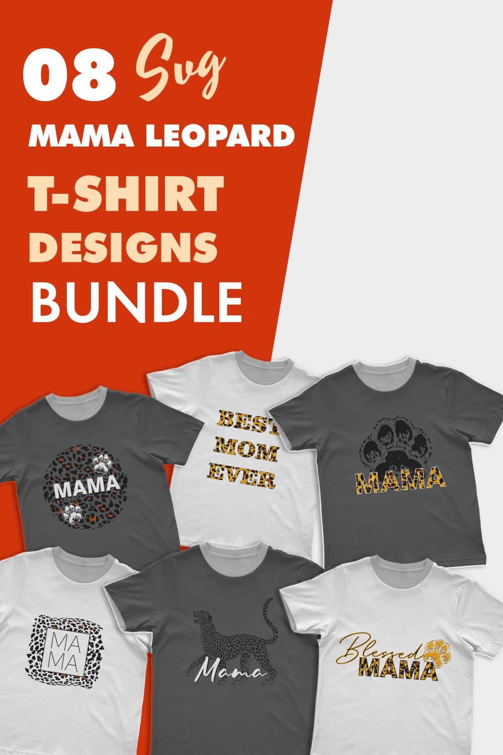 Mama leopard SVG, picture for pinterest 1000x1500.