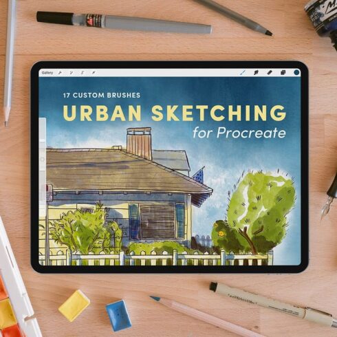 Sketchbook Set – Procreate Brushes – MasterBundles