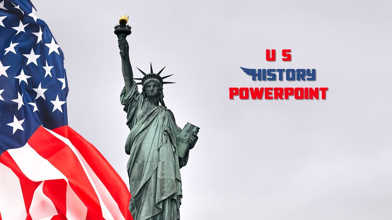 US history powerpoint, slide 1.