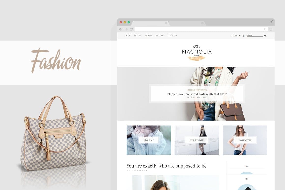 Fashion site - Magnolia.