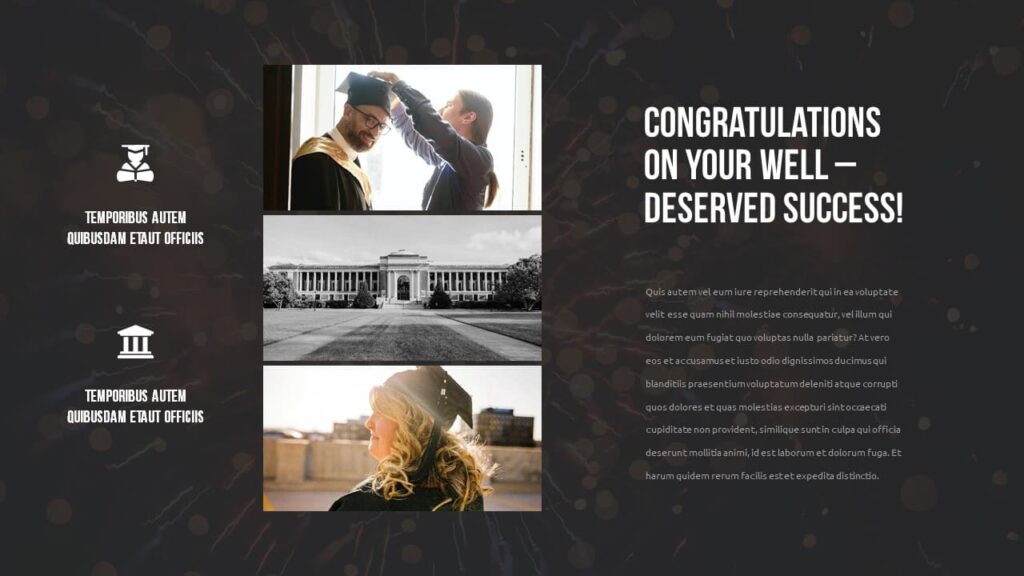 Graduation Powerpoint Template – MasterBundles