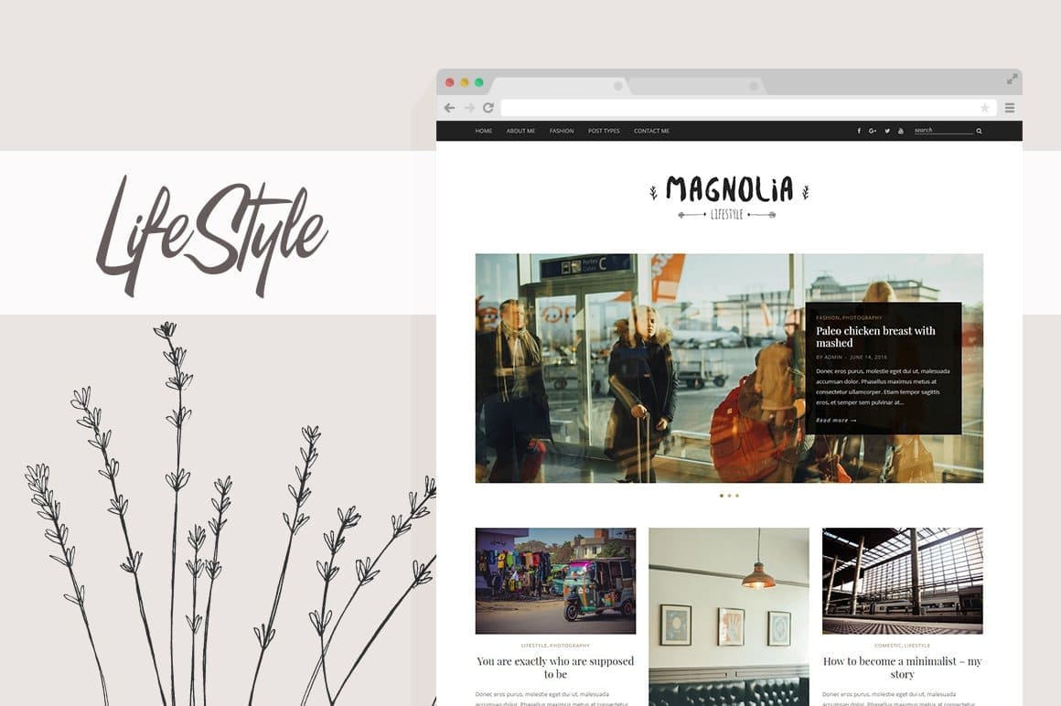 A site about lifestyle.