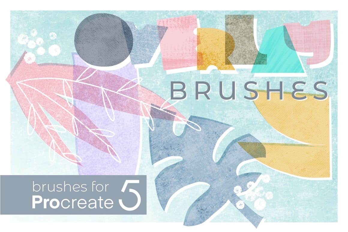 Overlay Brushes for Procreate.