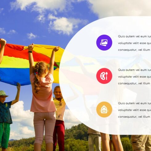 Preschool Graduation Powerpoint Template | MasterBundles