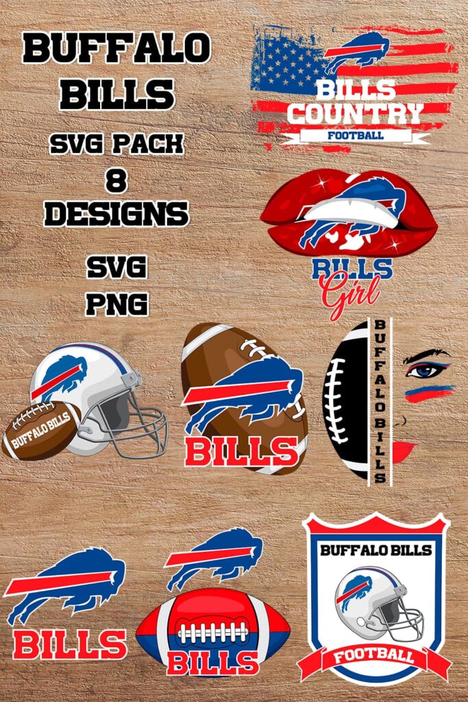 Buffalo Bills SVG Designs – MasterBundles