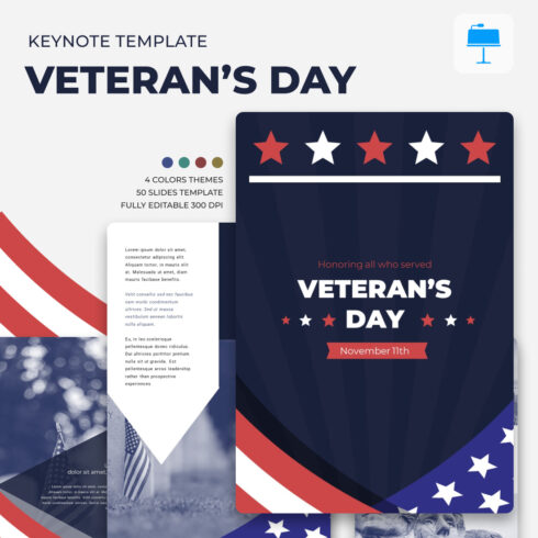 Preview veteransday keynote template.