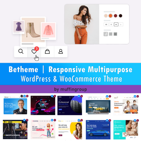 Preview betheme responsive multipurpose wordpress woocommerce theme.
