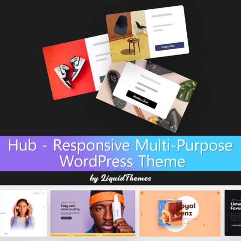 Images with hub purpose wordpress theme.