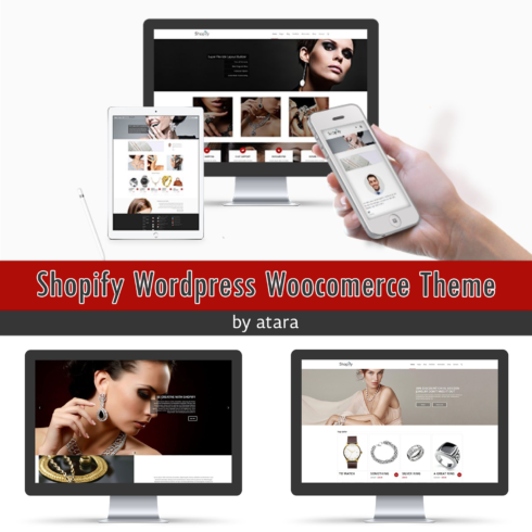 Images with shopify wordpress woocomerce theme.