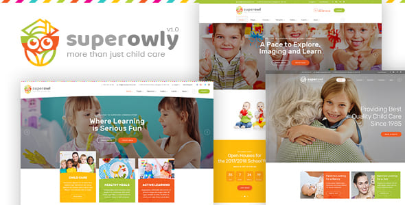 Inscription "Superowly - more than just care".