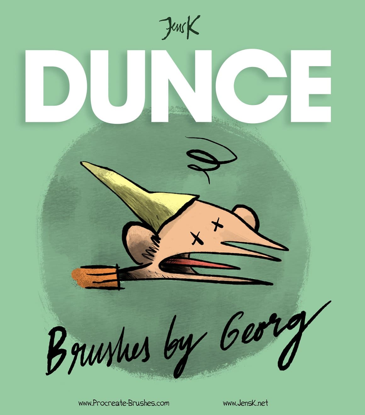 Dunce brushes cover jensk styve, 1160 by 1320 pixels.