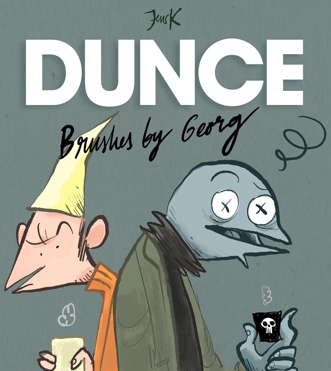 Jensk dunce cover new year, 1160 by 1300 pixels.