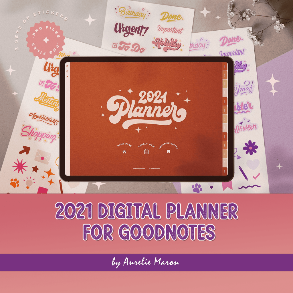 Digital planner for goodnotes masterbundles