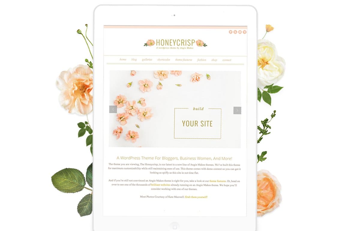Build your site with Honeycrisp.