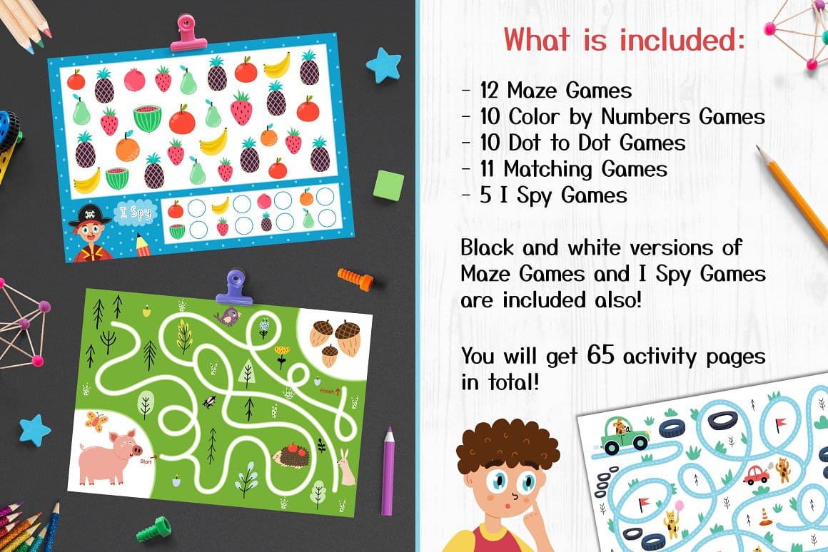 12 maze games for kids.