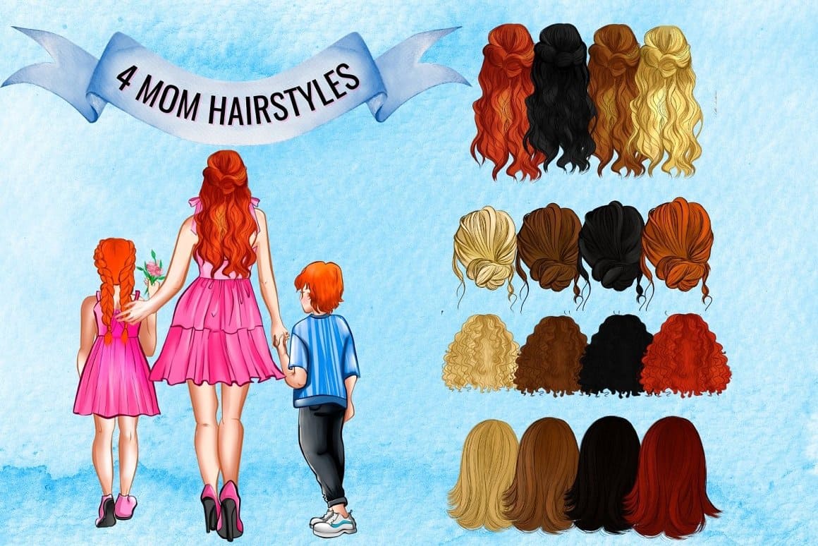 4 mom hairstyles.