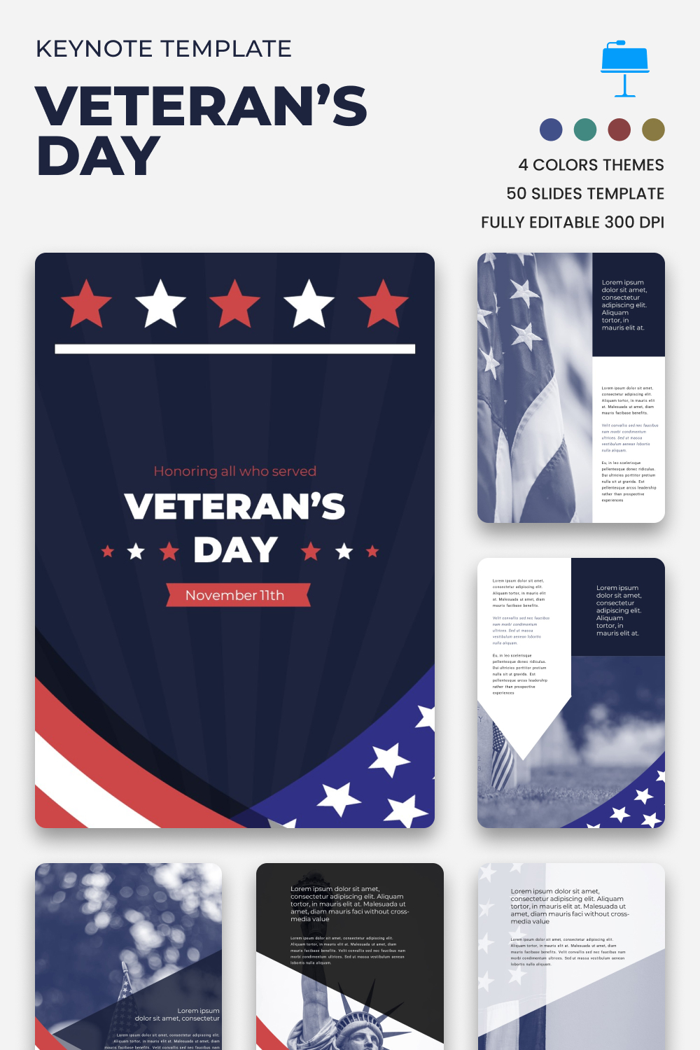 Images veteransday keynote template of pinterest.
