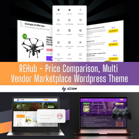 REHub - Price Comparison, Multi Vendor Marketplace Wordpress Theme ...