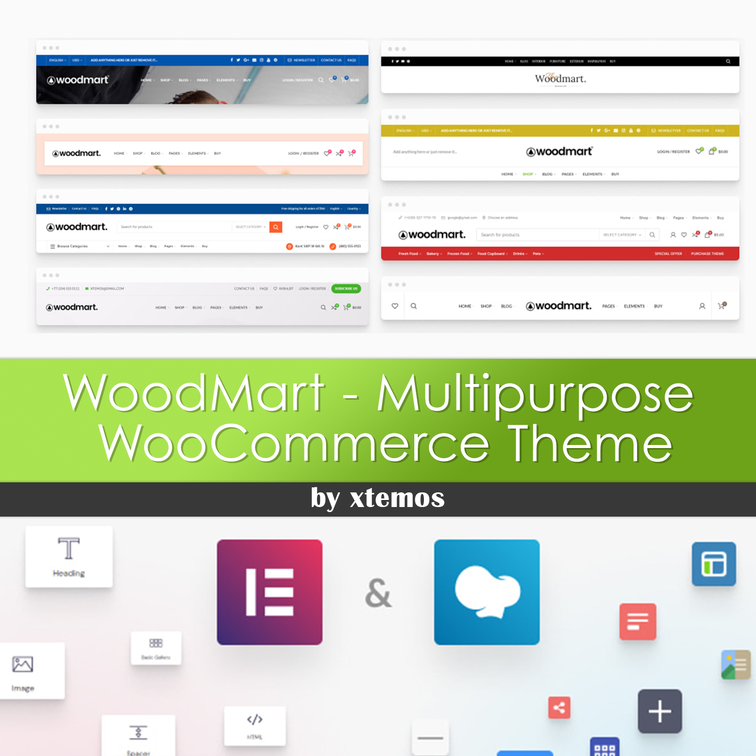 Images with woodmart multipurpose woocommerce theme.