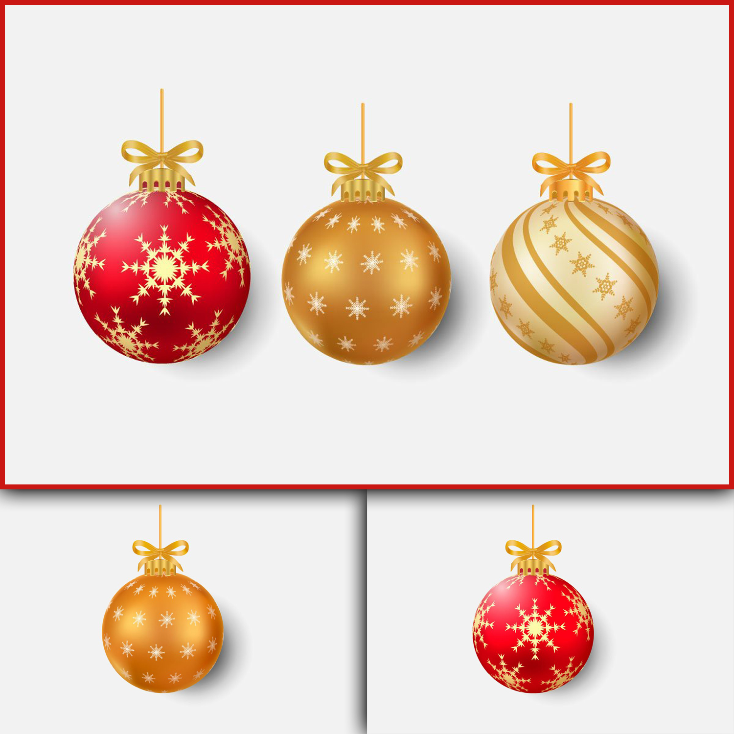 Preview christmas ball set decoration ball set.