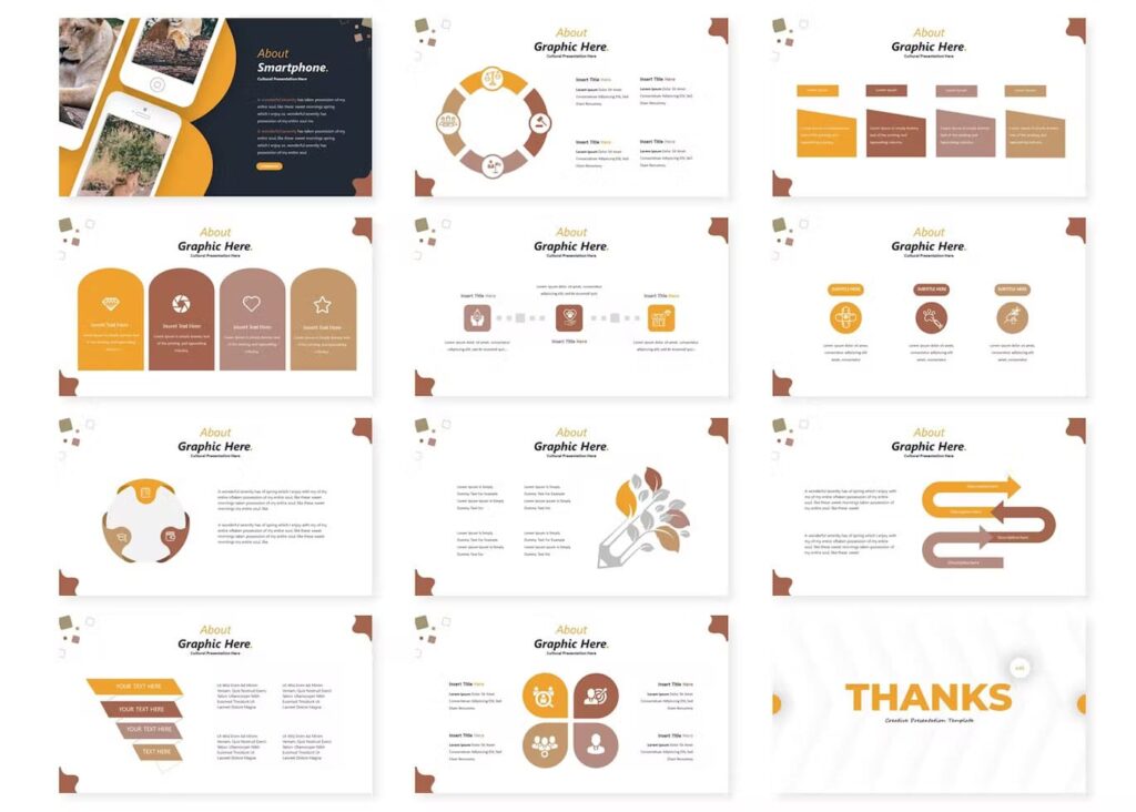 Lions Powerpoint Template – MasterBundles