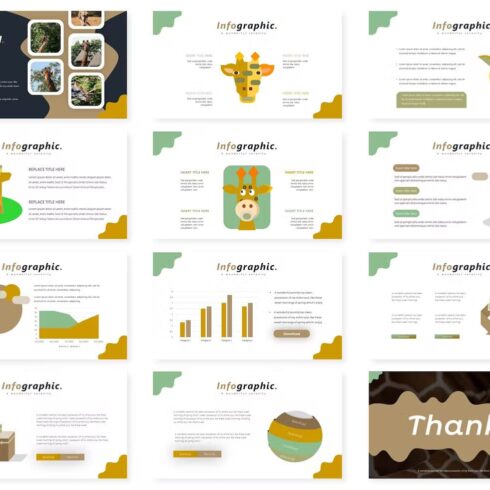 Giraffe | Powerpoint Template – MasterBundles