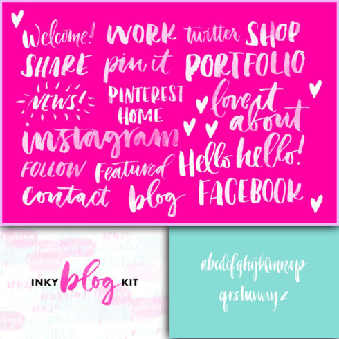 Preview inky blog kit.