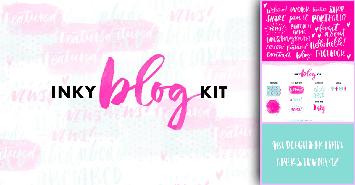 Inky Blog Kit – MasterBundles