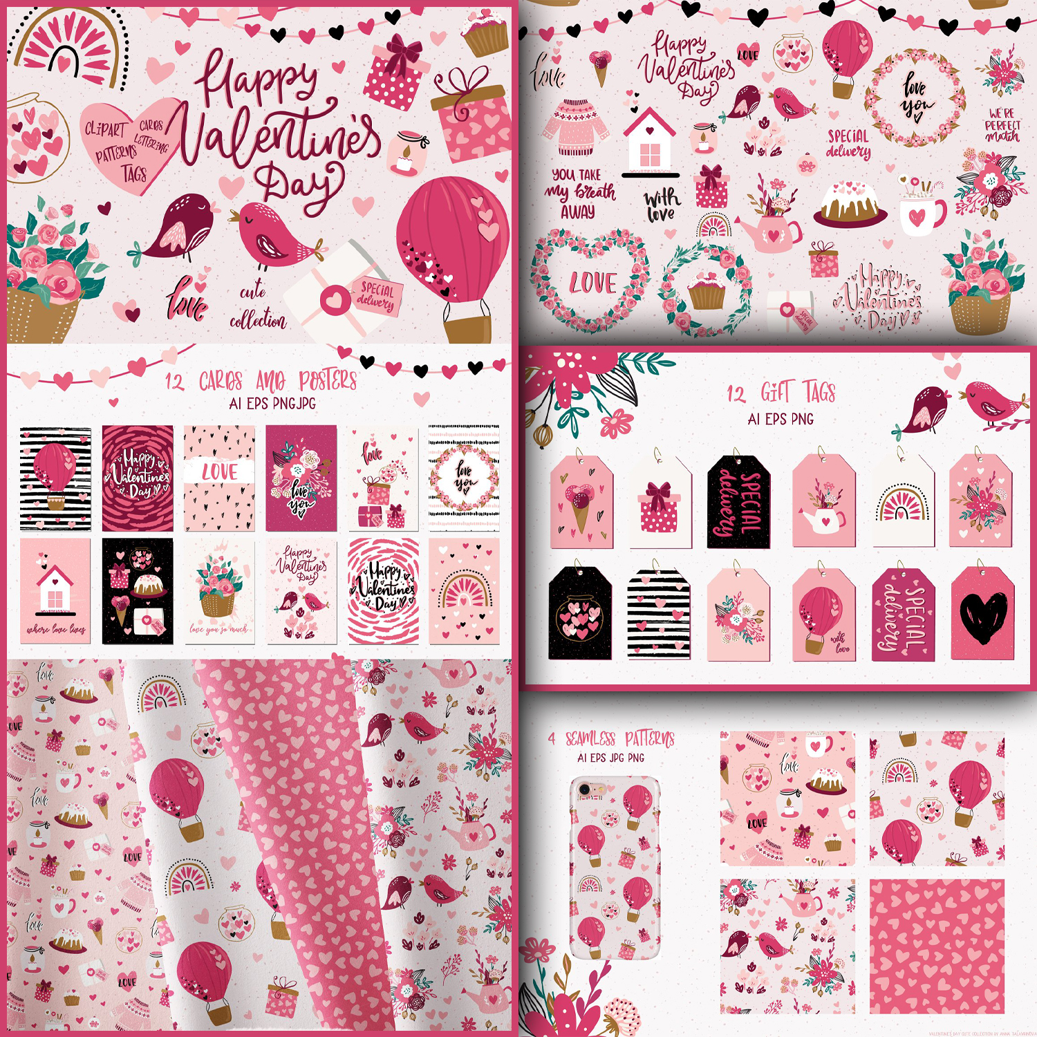 Preview valentines day cute collection.