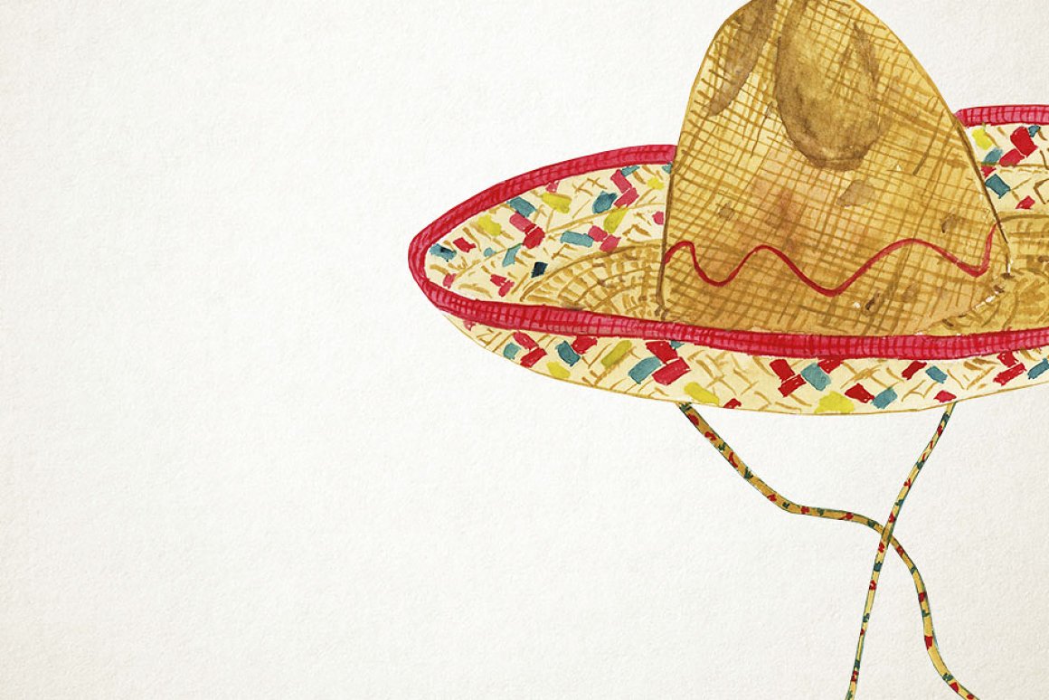 A classic typical Mexican hat.