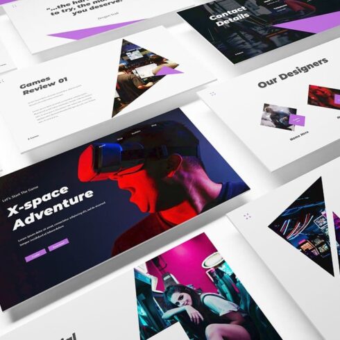 Gaming Powerpoint Template | MasterBundles