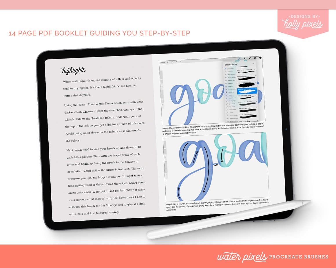 14 page PDF booklet guiding you step-by-step.