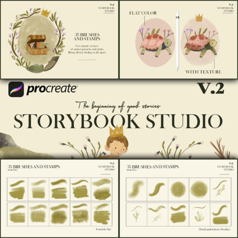 Preview storybook studio v2 procreate.