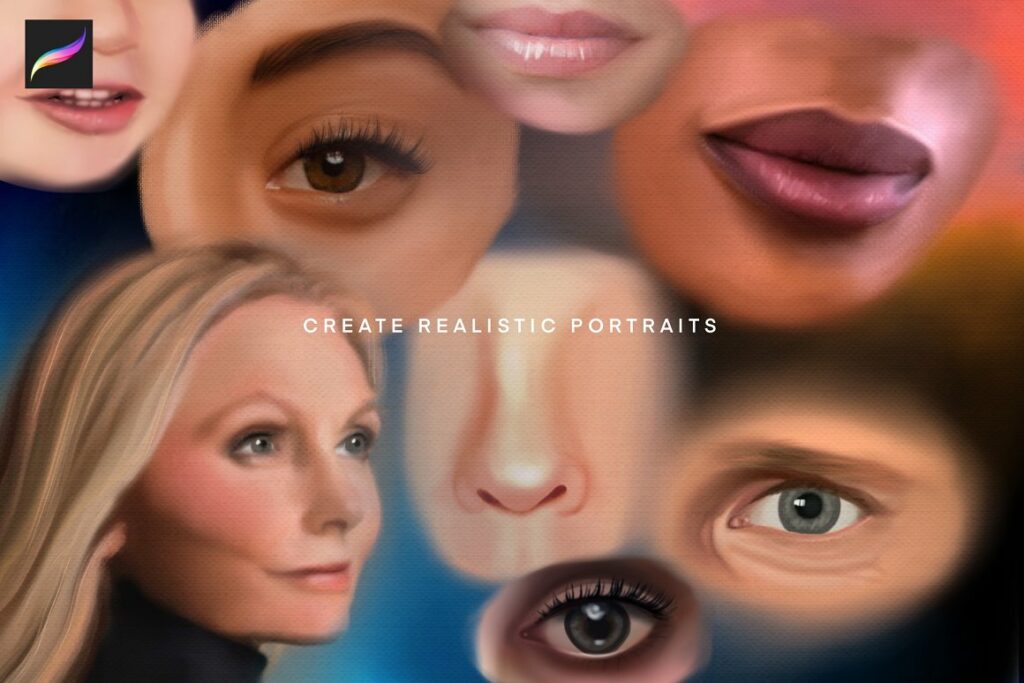 Procreate Portrait Painting Brushes Masterbundles