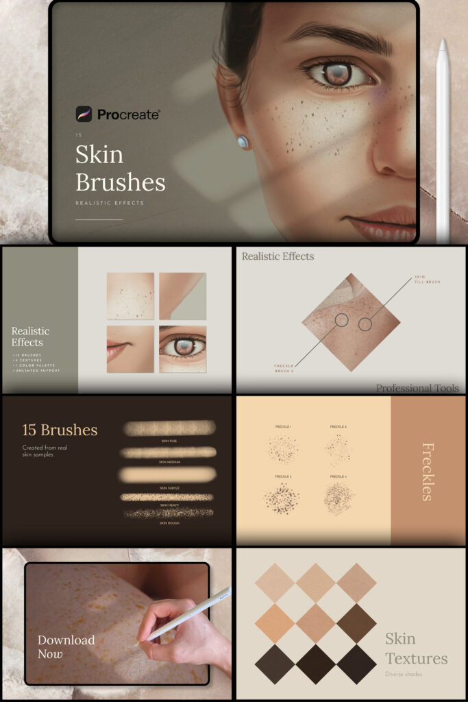 Skyn Procreate Realistic Skin Brush – MasterBundles