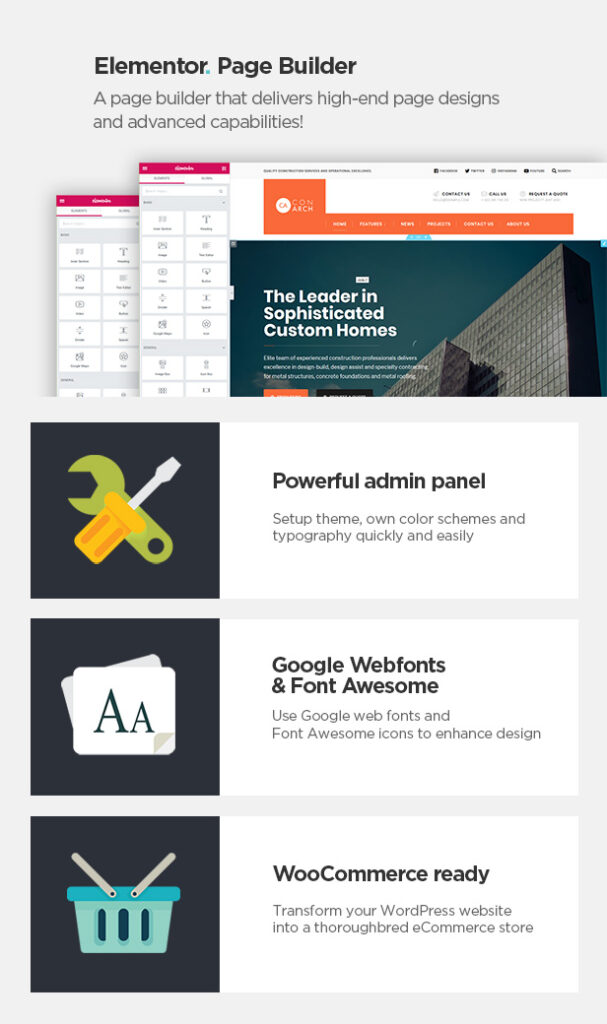 Con Arch - Construction & Building Business WordPress Theme – MasterBundles