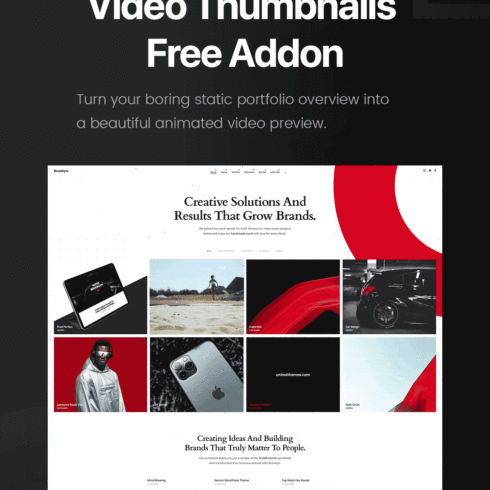 Brooklyn Creative Multi Purpose Responsive Wordpress Theme