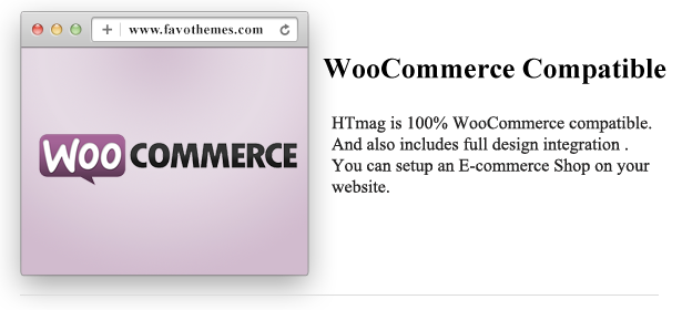WOO commerce plugin.