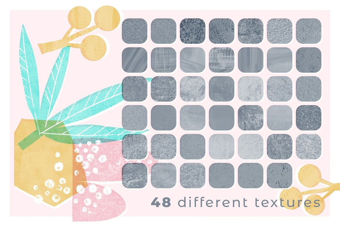 48 different textures.