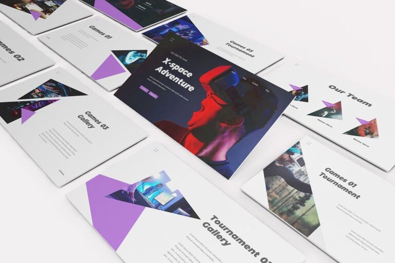 Gaming Powerpoint Template – MasterBundles