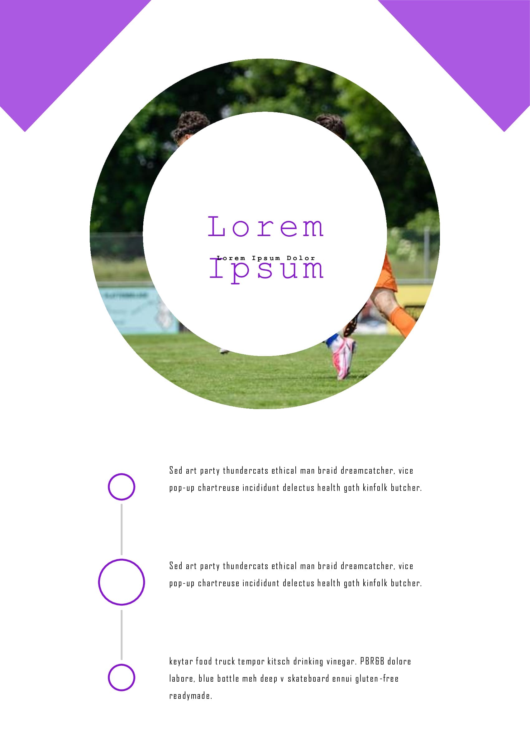 Inscription "Lorem ipsum".