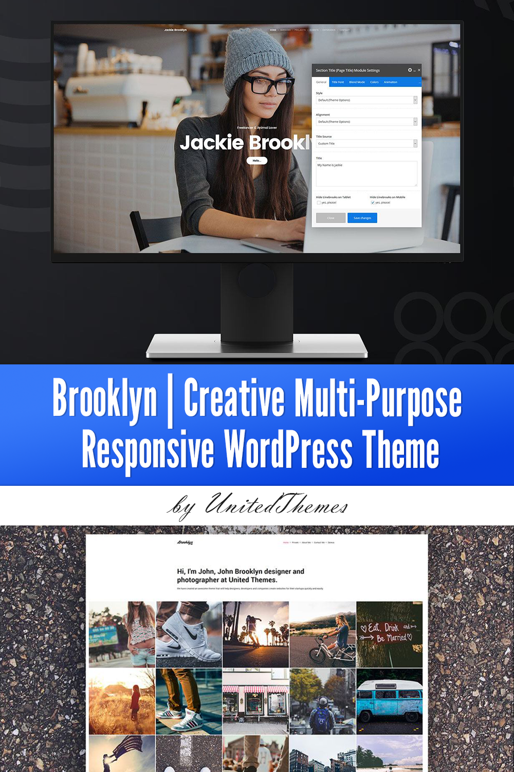 Pinterest of brooklyn creative multi purpose responsive wordpress theme.