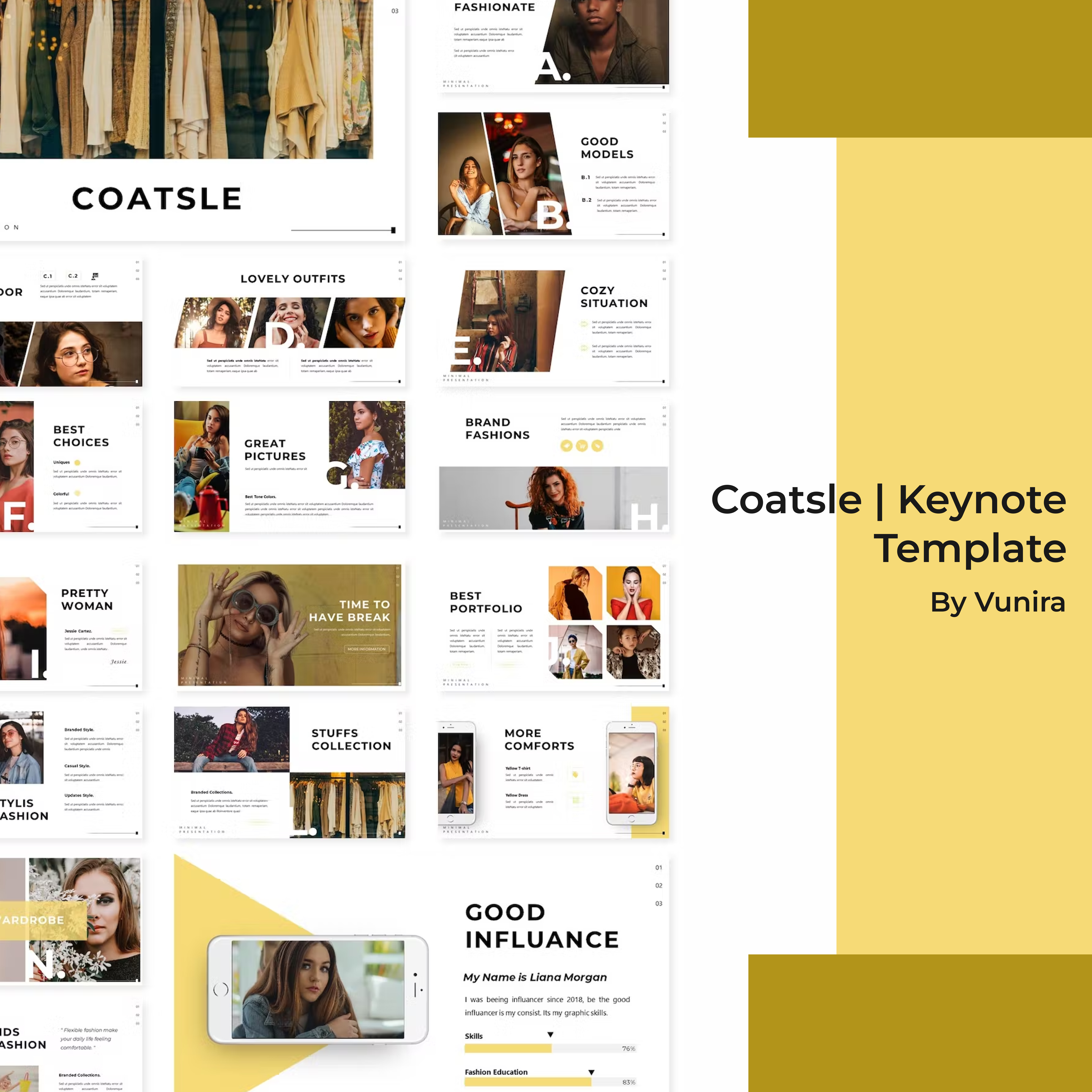 Preview coatsle keynote template.