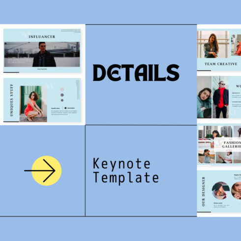 Preview images details keynote template.