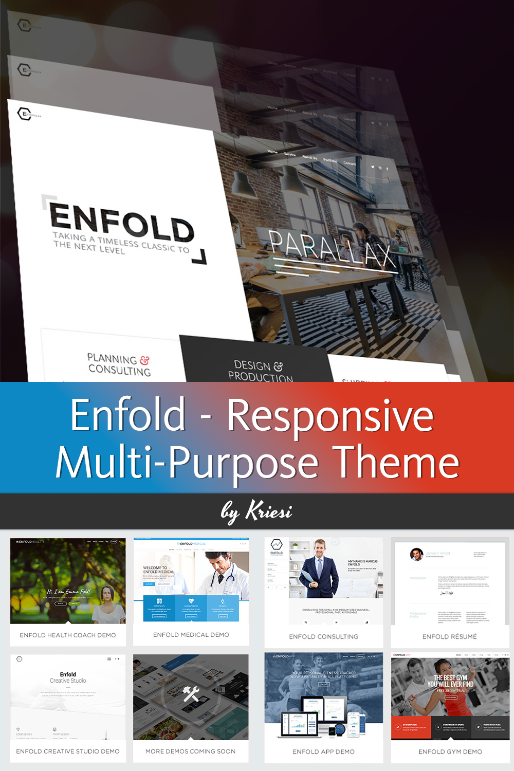 Enfold responsive multi purpose theme of pinterest.
